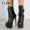 Botas Liyke mujer invierno otoño plataforma