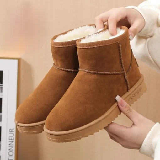 Botas de Invierno Mujer Algodón 2024