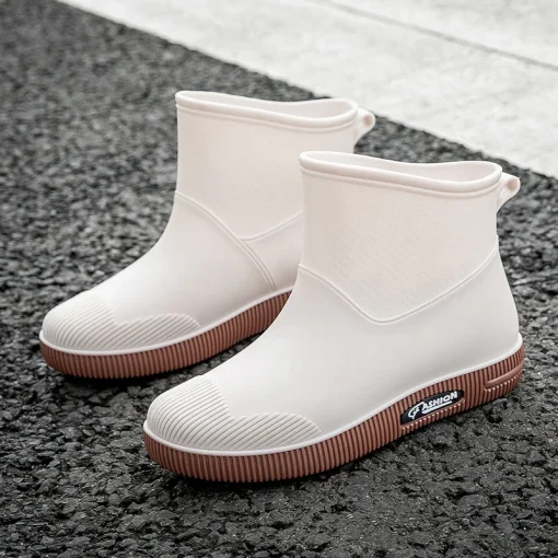 Botas de Lluvia Nuevas para Mujer, Antideslizantes