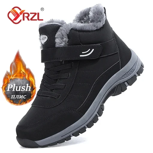 Botas de nieve impermeables de senderismo para hombre y mujer de YRZL