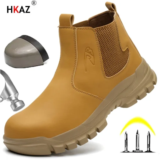 Botas de seguridad impermeables para hombres