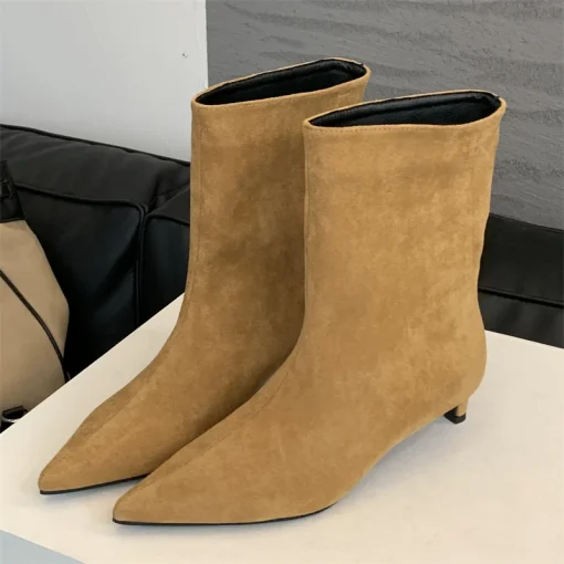 Botas mujer tacón fino invierno otoño