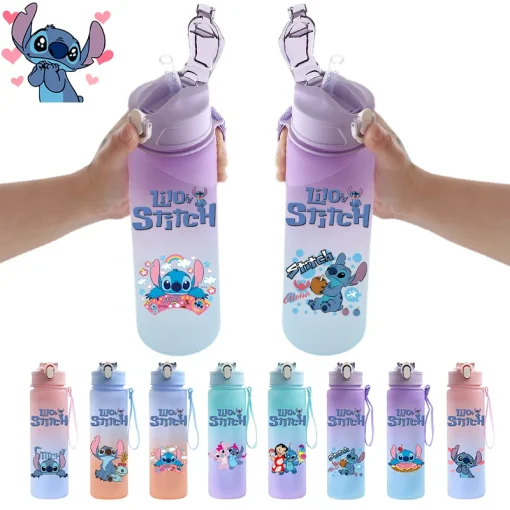 Botella de agua Lilo & Stitch de 750ML