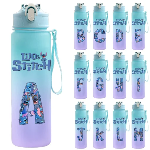 Botella de agua de Lilo y Stitch de 750 ml