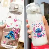 Botellas pajita Lilo&Stitch Disney 600400ML