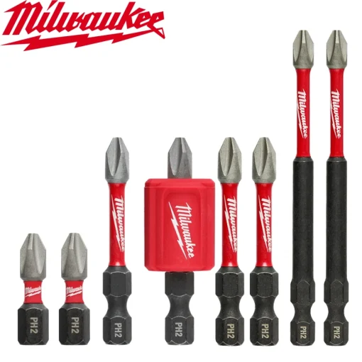 Brocas magnéticas PH2 originales de Milwaukee de 25 mm50 mm89 mm