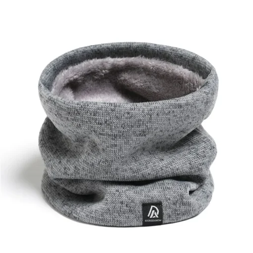 Bufanda de invierno unisex con capucha y máscara de cachemir