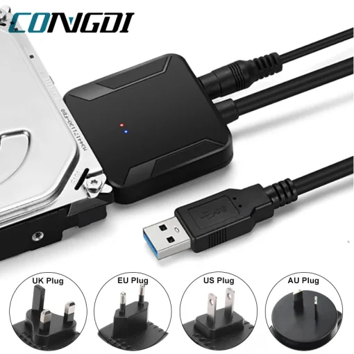 Cable Adaptador Convertidor SATA 3 a USB 3.0