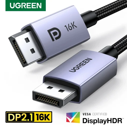 Cable DisplayPort 16K 8K UGREEN