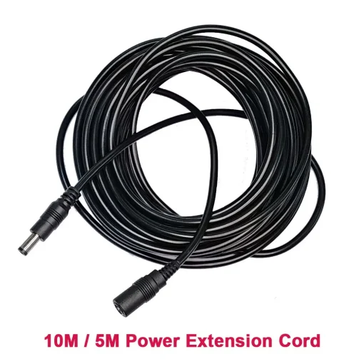 Cable Extensión Adaptador Enchufe DC 10M5M