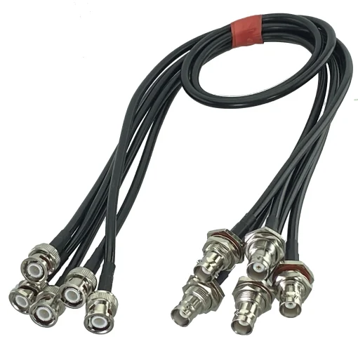 Cable coaxial de conector RF BNC