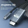 Cable conversión vídeo HD 4K 60Hz tipo C a HDMI