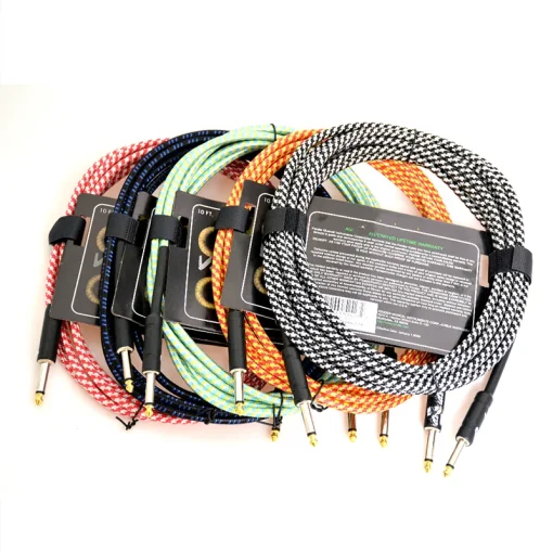 Cable de Guitarra Para Bajo Eléctrico