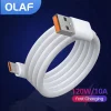 Cable de carga rápida USB-C 120W tipo C 10A para Huawei