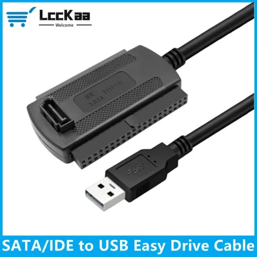 Cable de conversión LccKaa IDE Sata para USB