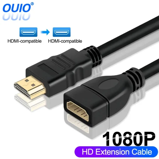 Cable extensor HDMI 1080P mach-hembra