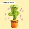 Cactus Inteligente y Musical Juguete Interactivo Educativo y Musical para que los Niños Bailen Graben y Hablen con Diversión