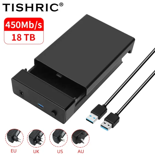 Caja externa para disco duro TISHRIC