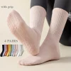 Calcetines 4 pares yoga antideslizantes para mujer