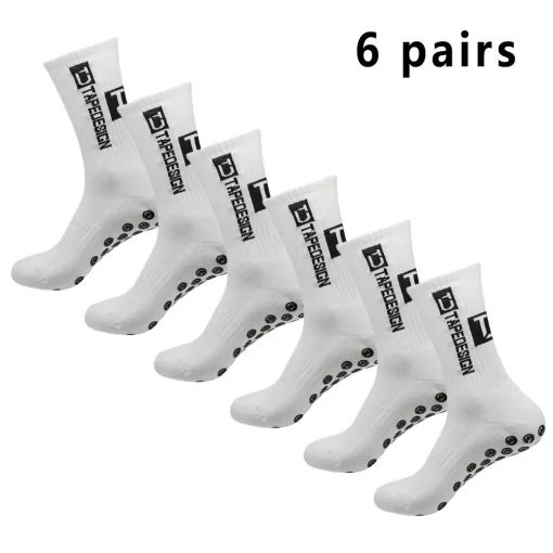 Calcetines de fútbol para hombre (6 pares)