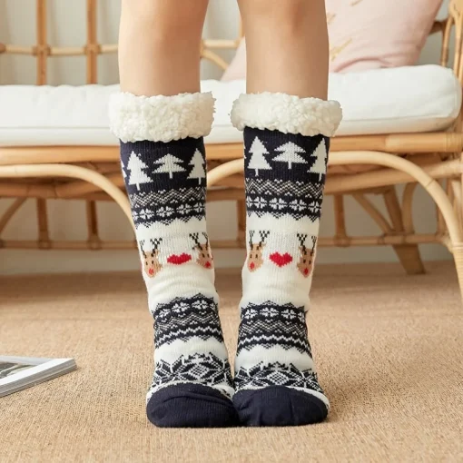 Calcetines de invierno cálidos para mujer