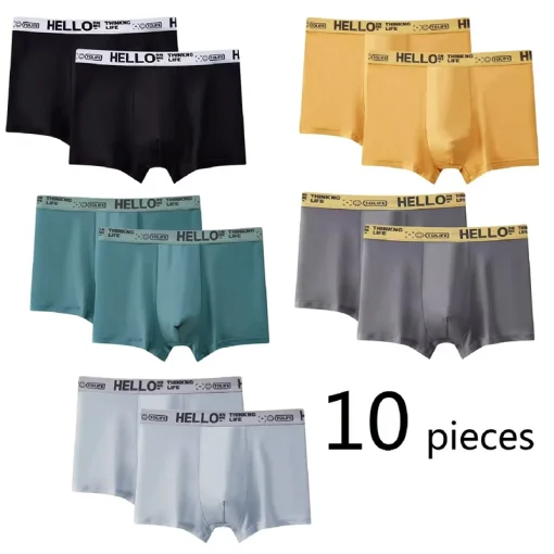 Calzoncillos Bóxer de Moda 10 Piezas Hombre