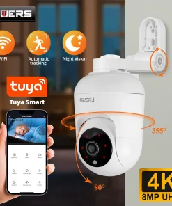 Cámara IP WiFi 4K 8MP FUERS