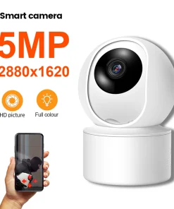 Cámara Seguridad IP WiFi 5MP de Vigilancia