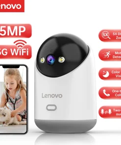 Cámara WiFi 5MP para interiores Lenovo