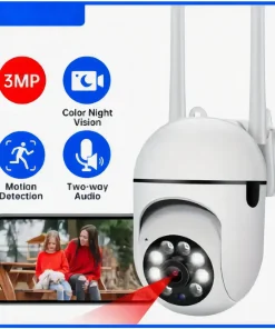 Cámara WiFi PTZ para el hogar 3MP JOOAN