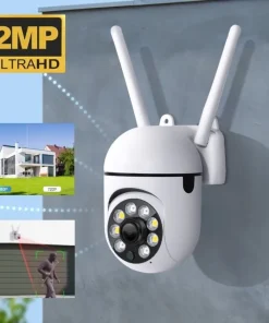 Cámara de Vigilancia Exterior Inalámbrica 2MP PZT WIFI