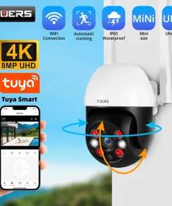 Cámara de vigilancia WiFi CCTV Fuers 4K