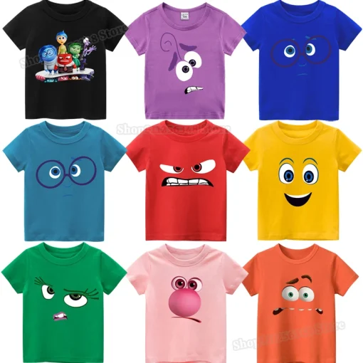 Camiseta Disney Film Inside Out 2 Multicolor