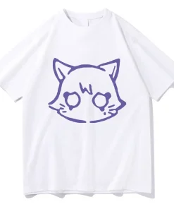 Camiseta Gatito Scaramouche de Genshin Impact