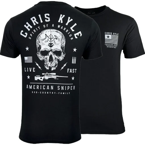 Camiseta Guerrero americano Chris Kyle francotirador militar