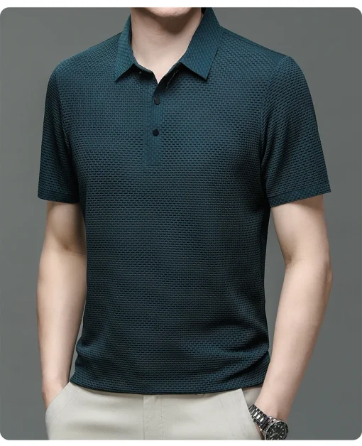 Camiseta Polo Hombre Verano, Transpirable