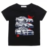 Camiseta anime japonesa Cartoon Initial D