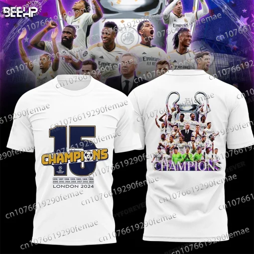 Camiseta conmemorativa del Real Madrid