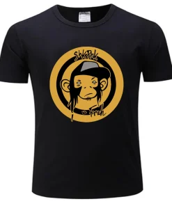 Camiseta de algodón de moda para hombre Shaka Ponk Frah