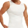 Camiseta de deporte transpirable moldeadora de hombre para vientre