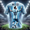 Camiseta de fútbol Messi AI ChatGPT 2024