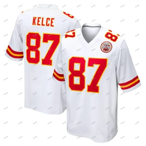 Camiseta de rugby de Travis Kelce con el número 87