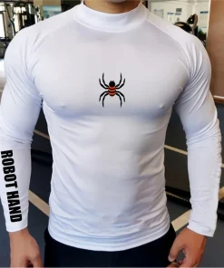 Camiseta deportiva manga larga de hombre