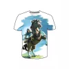 Camiseta estampada 3D anime Zelda para niños y adultos