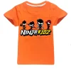 Camiseta infantil Ninja Kidz, tendencia verano