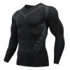 Camiseta masculina deportiva, de running