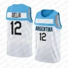 Camiseta sin mangas moderna de baloncesto Argentina