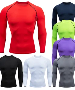 Camisetas Deportivas Compresión Hombre