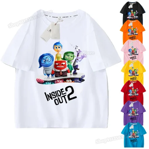 Camisetas Outs 2 de 50 caracteres para niños