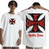 Camisetas con cruz de hierro de West Coast Choppers